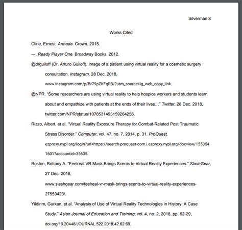 what is a mla citation format