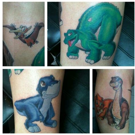 Land before time ♡♡ | Cartoon tattoos, Tattoos, Disney tattoos