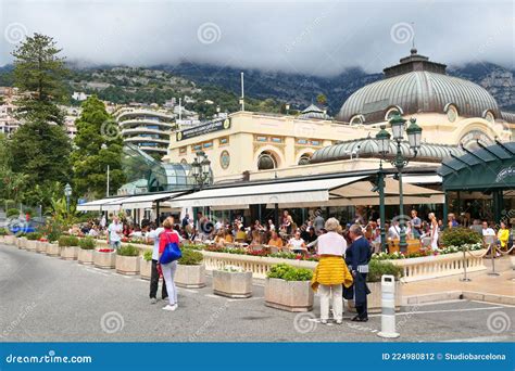 Famous Casino Cafe De Paris in Monte Carlo in Monaco Editorial ...