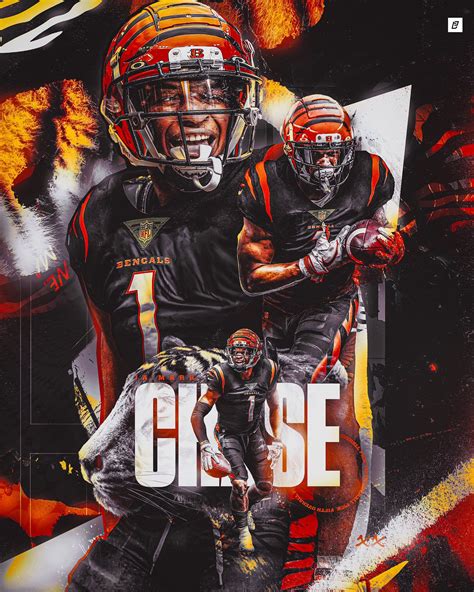 Enrique on Twitter: "Ja’Marr Chase to the Cincinnati Bengals 🐅 #smsports @Real10jayy__… | Nfl ...