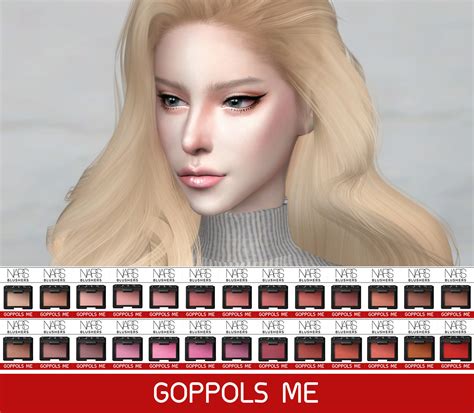GOPPOLS Me - GPME NARS Blushers 52 Swatches Download...