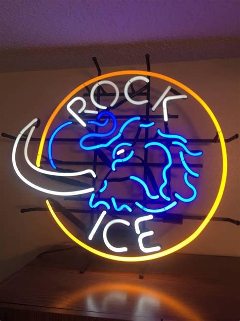 Custom Rare Rock Ice Neon Sign Tube Neon Light – Custom Neon Signs