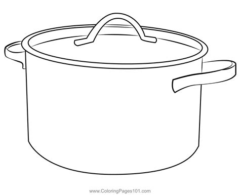 Crock Pot Coloring Page Ultra Coloring Pages - vrogue.co