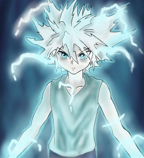 Killua Zoldyck (Godspeed) by GalaxyOfDeath on DeviantArt