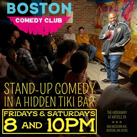 Boston Comedy Club - Stand-Up Comedy in a Hidden Tiki Bar! [01/06/23]