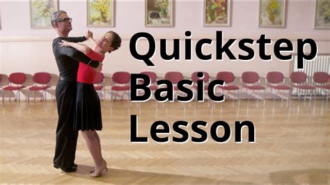 Quickstep Basic Lesson | Ballroom Dance - YouTube | Foxtrot dance ...