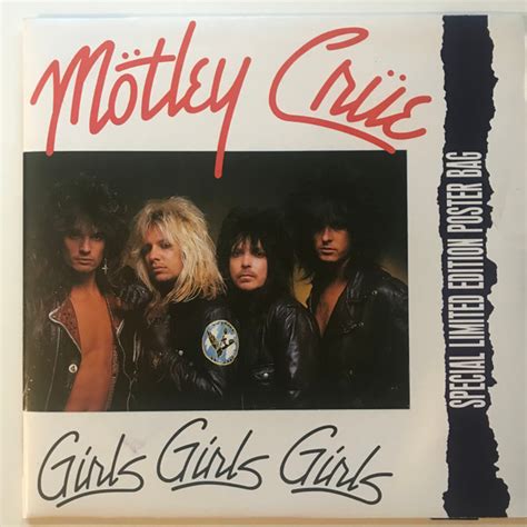 Mötley Crüe – Girls Girls Girls (1987, Poster Cover, Vinyl) - Discogs