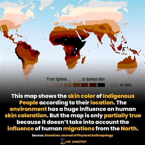 Map Of Skin Color Of Indigenous People - Politics - Nigeria