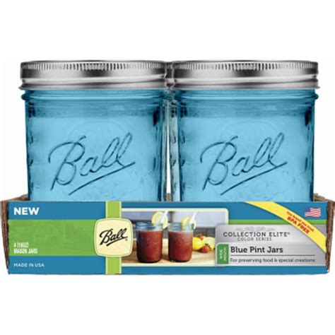 Jarden Home Brands 1440069023 PT Blue Mason Jar - Walmart.com