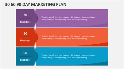 30 60 90 Day Marketing Plan PowerPoint Presentation Slides - PPT Template