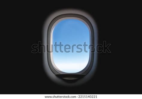 Airplane Window Blue Sky Stock Photo 2215140221 | Shutterstock