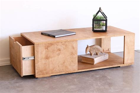 How To Build A Modern Coffee Table For Under $100 - Addicted 2 DIY