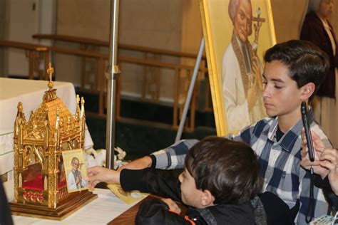 St. John Vianney Relic visits LA - Angelus News