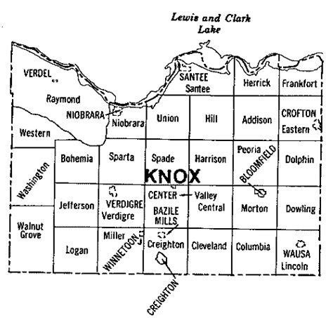 Knox County, Nebraska – S-K Publications