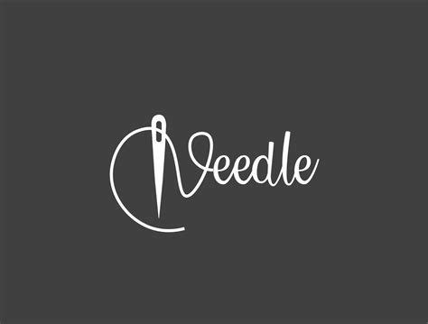 Needle Logo by Be Shesh on Dribbble