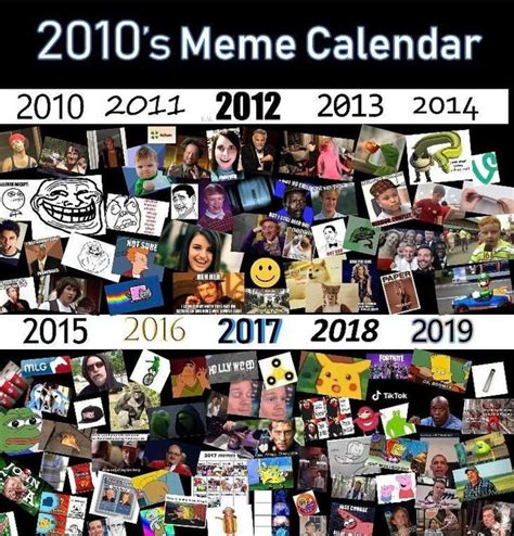 Meme Calendar : r/memes