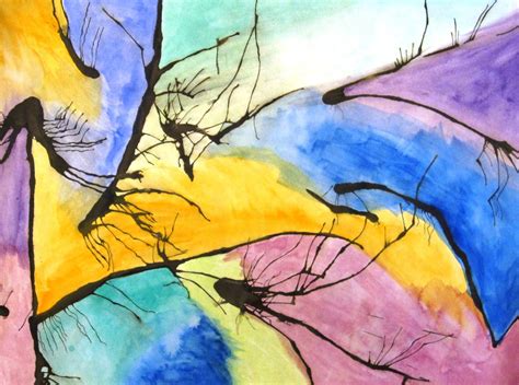 The Creative Spirit: Abstract Watercolor Painting Lesson