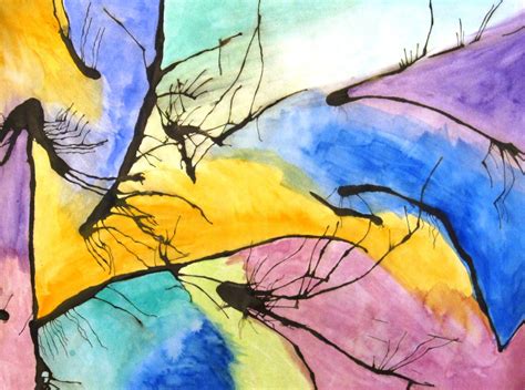 The Creative Spirit: Abstract Watercolor Painting Lesson