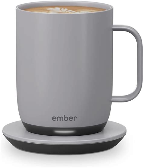 Ember Temperature Control Smart Mug 2, 14 Oz, App-Controlled Heated Coffee Mug with 80 Min ...