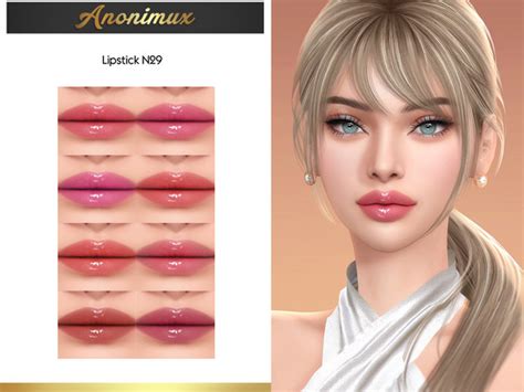 The Sims Resource - Lipstick N29