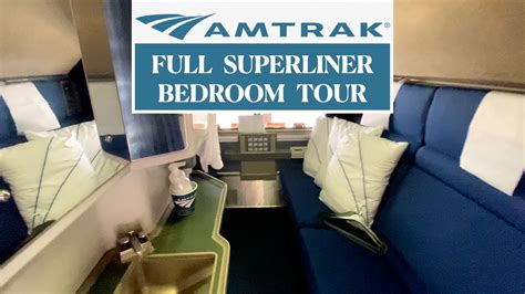 Full Amtrak Superliner Bedroom Tour - YouTube