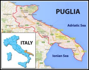 Puglia Map | WOW! Travel Small Group Travel