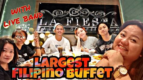 LA FIESTA BUFFET MOA / Eat All You Can - YouTube