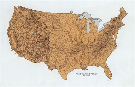 Physiographic Map Of The United States - Maps For You