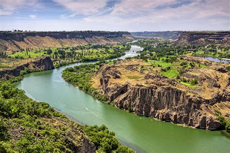 Snake River Canyon Twin Falls Idaho Photograph by Tatiana Travelways