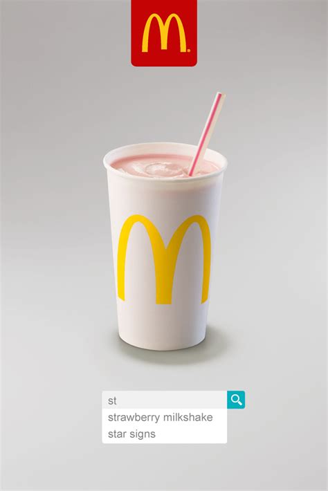 McDonald's: Strawberry Milkshake - adsofbrands.net