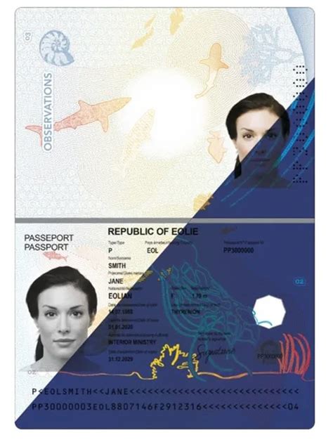 Passport data page photo: Color or no color? | IN Groupe