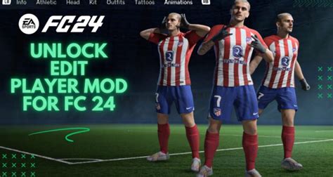 FC 24 Unlock Edit Player Mod | FIFA Infinity Mods