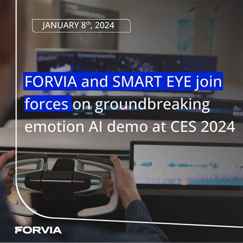 Faurecia on LinkedIn: Exciting update right before CES starts: FORVIA and Smart Eye will…