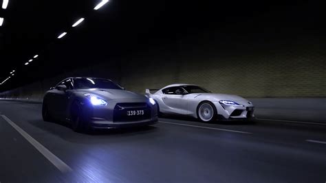 GTR VS SUPRA - YouTube