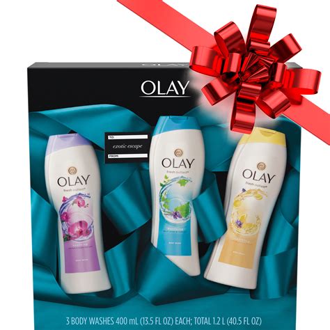 Olay® Fresh Outlast® Exotic Escape Body Wash Gift Pack 3 – 13.5 fl oz ...