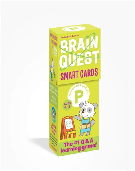 Brain Quest Smart Cards Preschool | Workman Publishing | Borrego Outfitters