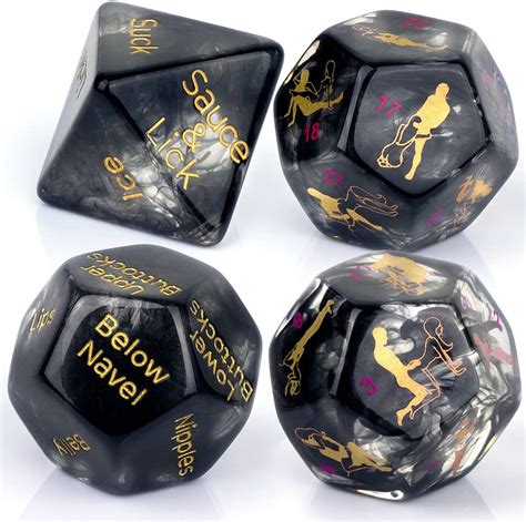 Amazon.com: Harper & Chance Sex Dice Game, Adult Dice Games for Couples ...