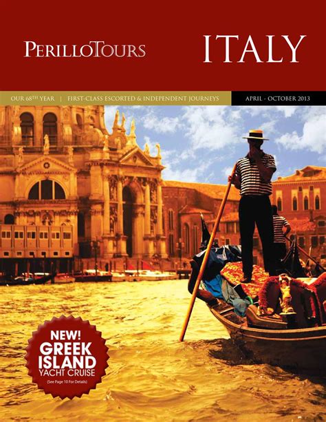 Perillo Tours 2012 - 2013 Season Brochure by Perillo Tours - Issuu