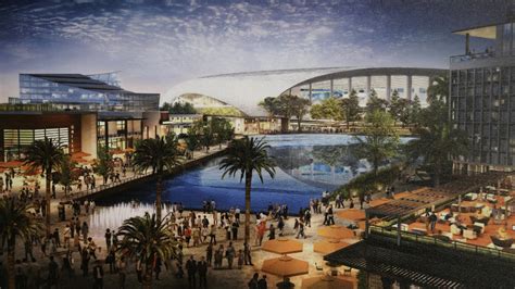 Construction underway on site of potential Los Angeles Rams stadium