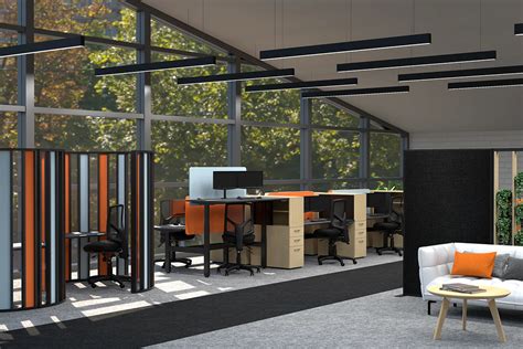 Connect Divider Wall – Movable Office Divider - Timber Office Partition