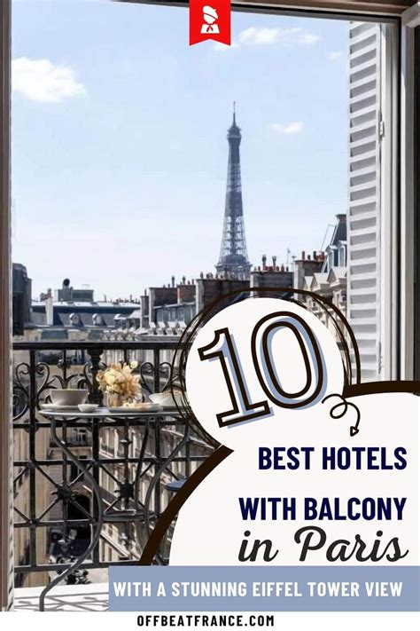 10 Best Hotels With Balcony: Paris With A Glorious View