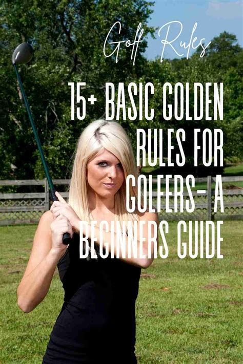 20 Essential Golf Rules Simplified: A Beginner's Quick-Start Guide