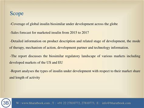 PPT - Pipeline Insight on Biosimilar (Insulin) Competitive Analysis ...