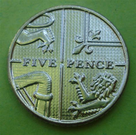 5 Pence 2016, Elizabeth II (1952-present) - Great Britain - Coin - 39271