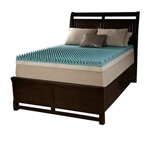 simmons beautyrest comforpedic loft from beautyrest 4-inch sculpted gel memory foam mattress ...