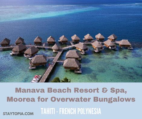 Manava Beach Resort Spa Moorea for Overwater Bungalows - Staytopia