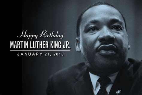 Martin Luther King Jr. Birthday