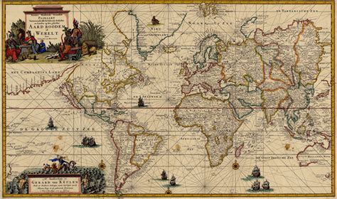 1728 Map Of The World Free Stock Photo - Public Domain Pictures