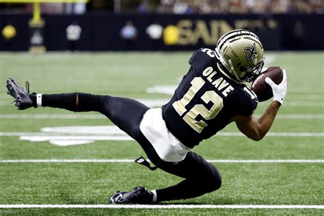 Chris Olave represents the Saints on ESPN’s All-Youngster Team - Yahoo ...