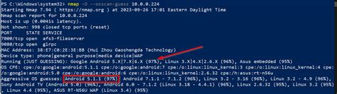 Nmap OS Detection: Fingerprint Operating Systems Quickly